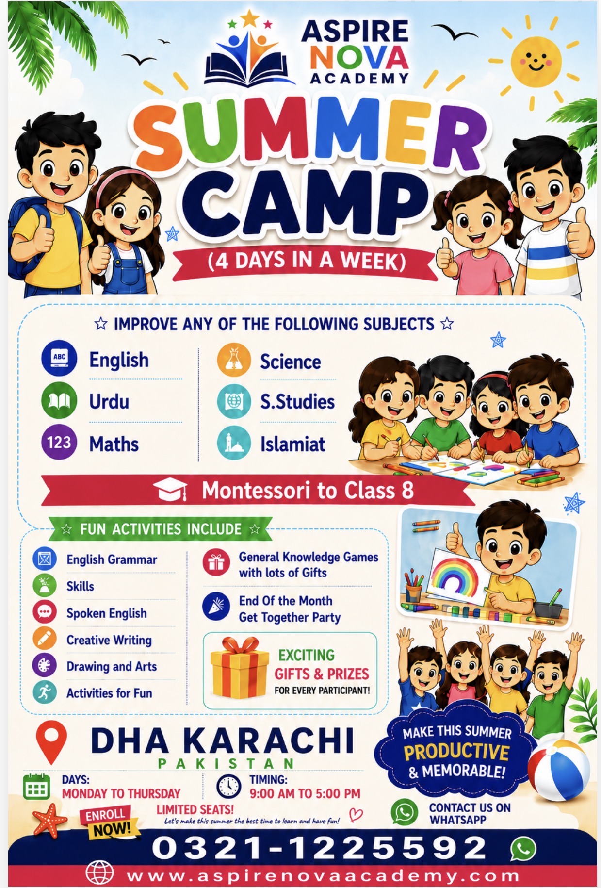 Summer Camp 2026 Flyer